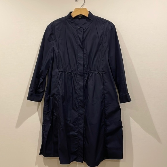 Dunnu Navy Blue Dress—Boho—Lagenlook—Gorgeous!! Excellent Condition—Size Medium - Picture 1 of 9